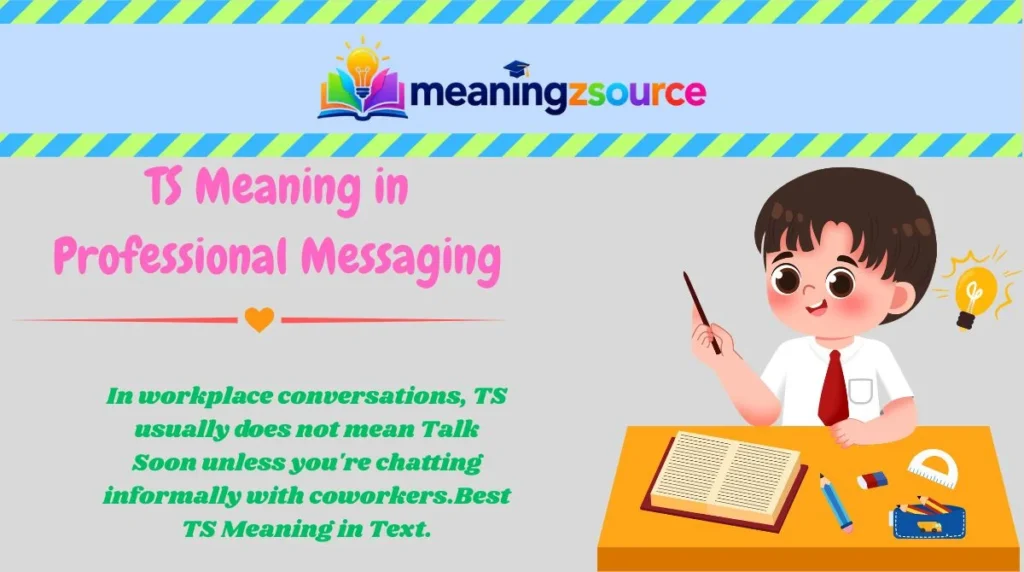 TS Meaning in Professional Messaging