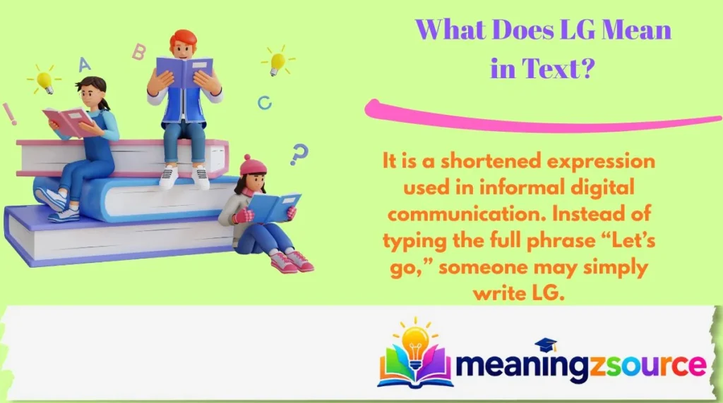 What Does LG Mean in Text?