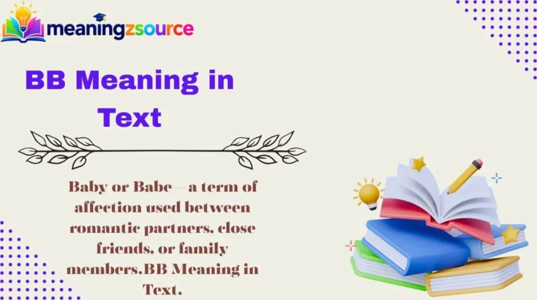 BB Meaning in Text