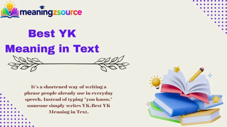Best YK Meaning in Text