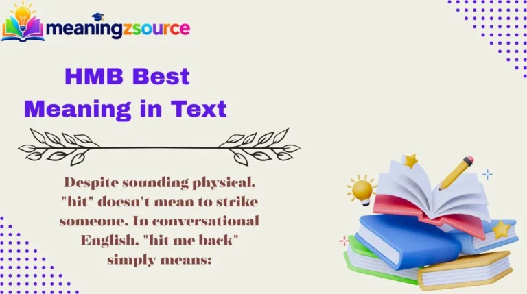 HMB Best Meaning in Text