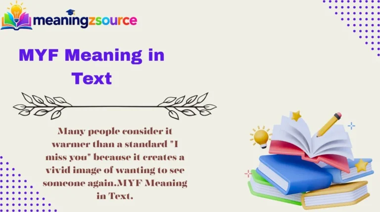 MYF Meaning in Text