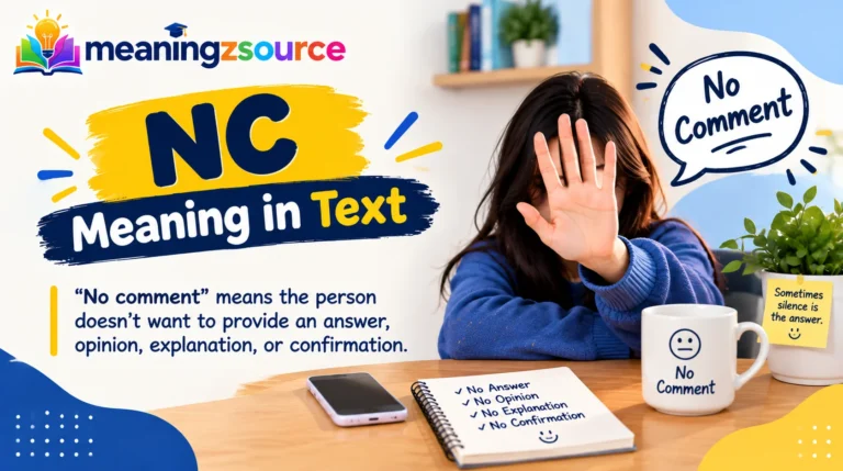 NC Meaning in Text